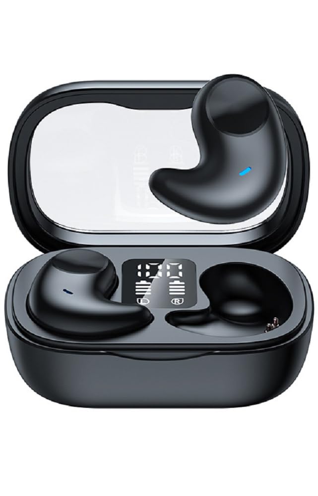 Bluetooth Earbuds,Wireless Sleep Ear Buds,Invisible Noise Cancelling Headphones,Bluetooth 5.4 Sleeping Headset for Side Sleepers Small Ears Canal,Discreet in-Ear Tiny Earphones,for Samsung/Android