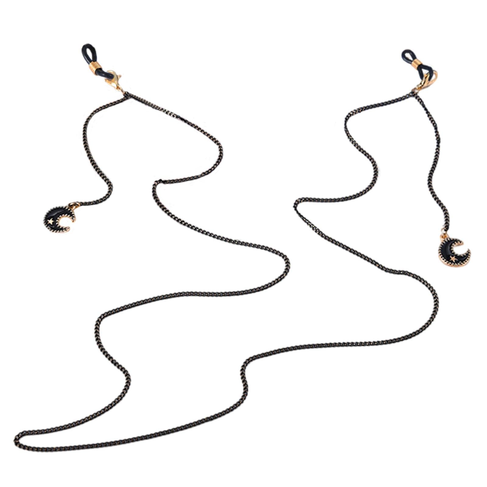 BNF®Face Mask Lanyard Chain with Clips Around Neck Mask Strap Necklace for Women Moon|Clothing Shoes & Accessories | Other Clothing Shoes & Accessories|0-image-4