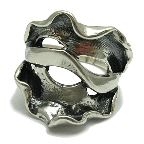 Bague en argent massif 925 fait main Empress : finis les bijoux fragiles
