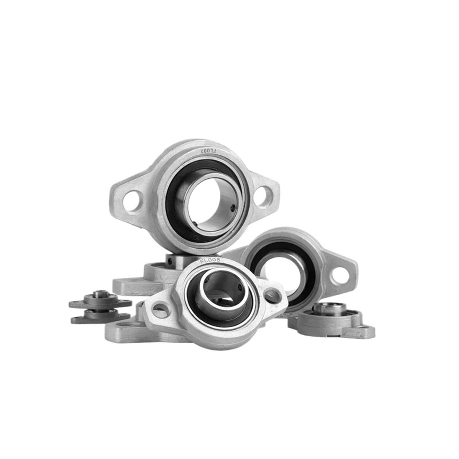 4/10 Stück KFL001 KFL004 KFL005 KFL000 KFL08 kfl08 8 mm 12 mm Stehlager Zinklegierung Einsatz Linearlagerwelle (KFL002 16 mm, 10 Stück)
