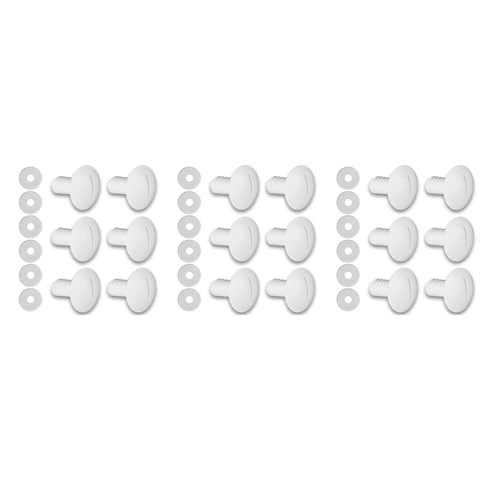 Happyyami 3 Juegos Tornillo De Cubo 280 Deslizar Juntas De Ruedas para Limpiadores De Piscinas Accesorios Partes Bastidores Limpiador De Piscinas Grifo Robot Lámina Ordenador Personal