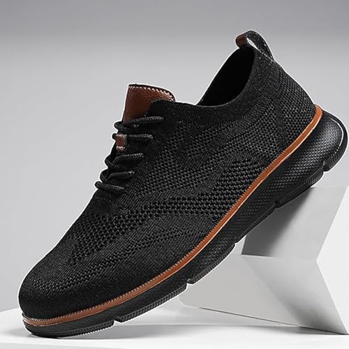 Men's Casual Shoes Comfortable Mesh Slip-On Dress Business Walking Sneakers2