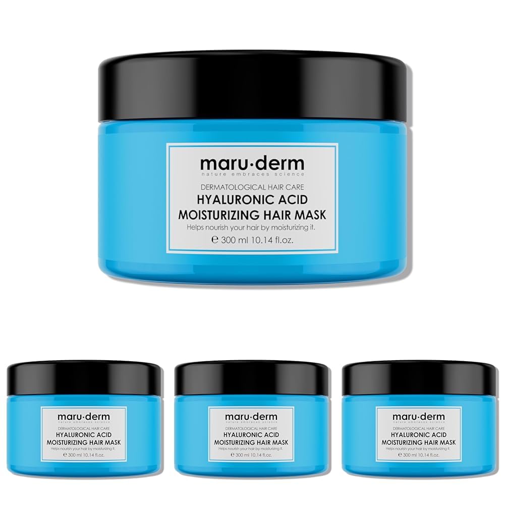 Maruderm Hyaluronic Acid Nemlendirici Saç Maskesi 300 ml (4 paketi)