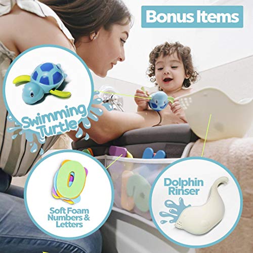 Bath Kneeler and Elbow Rest pad Baby Bathtub Kneeling for Bathing Knee tub Bundle Cushion Knees Saver Pads Kneel mat time Bathroom arm Extra Thick
