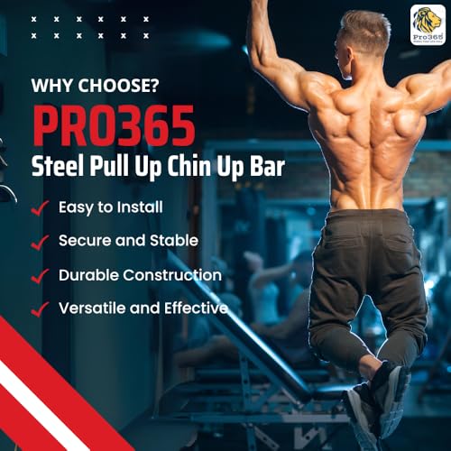 Image of PRO365 Rotational Chin Up Bar | Monkey Bar | In Room Kids Hanging Rod | Height Growth | Heavy Duty Chain | Home Gym Equipment |