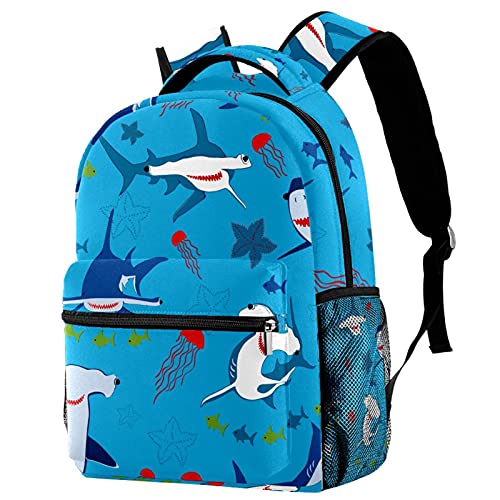 Sac à dos pour étudiant Sea Ocean, le sac d'école confortable avec poches