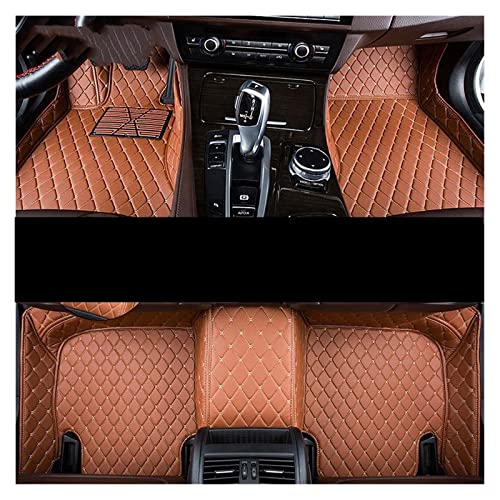 Tapis de sol voiture pour Mercedes GLE W166 2011-2019 de couleur brun
