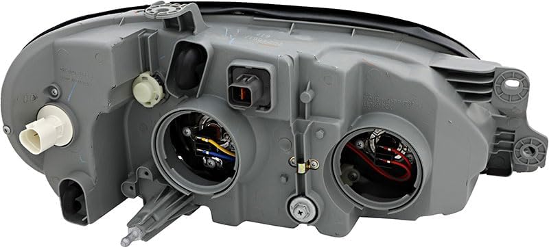 Compatible with Kia Sedona Headlights Lamps Set 2002 2003 2004 2005 Halogen Driver and Passenger Side