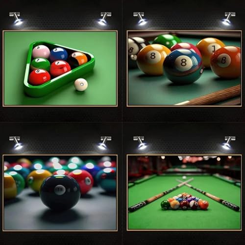 Peinture sur toile billard art mural moderne - Impressions haute définition 50x70