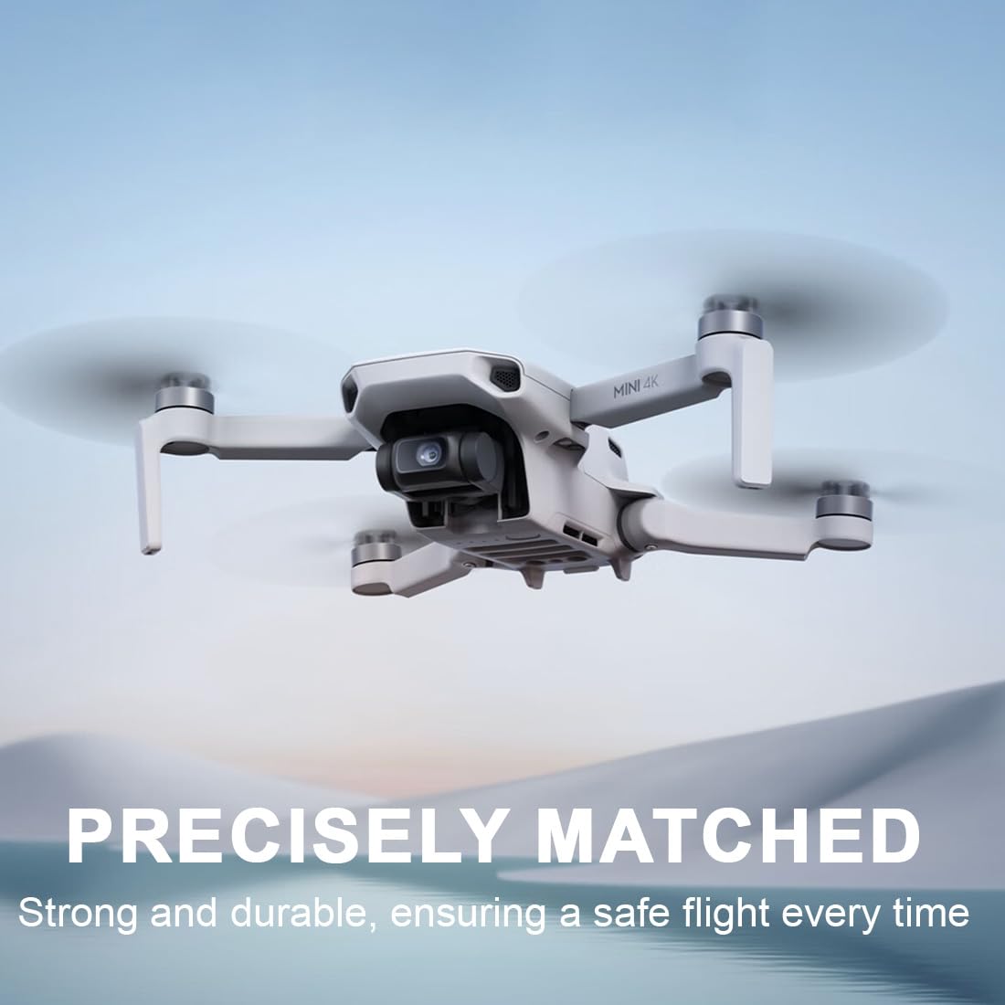 Eliche Mini Compatibili con Mini 3, Ricambio Drone, Rilascio Rapido, Basso Rumore, Accessori Drone