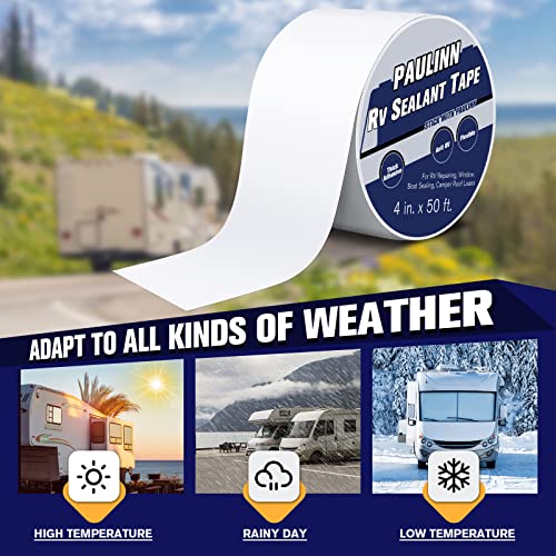 Paulinn Rv Camper Roofing Repair Sealant Tape White thumb #2