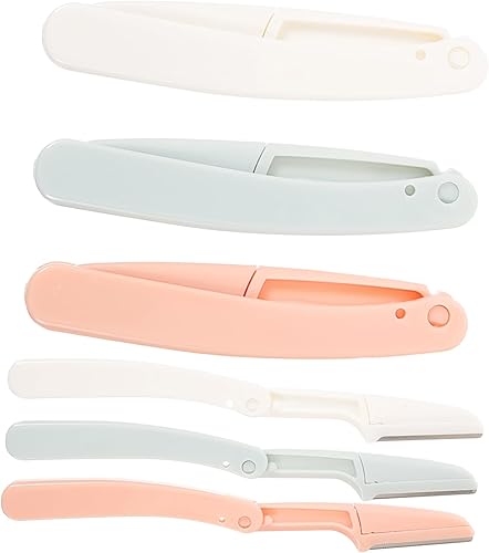 Angoily Maquinilla de afeitar para afeitadora facial para mujeres y hombres, kit de aseo para hombres, afeitadora de labios para mujeres, kit de