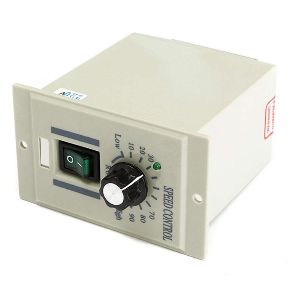 DollaTek AC220V 24V-90V Motor Controlador de Velocidad Interruptor Regulador eléctrico para imán Permanente 400W DC-51