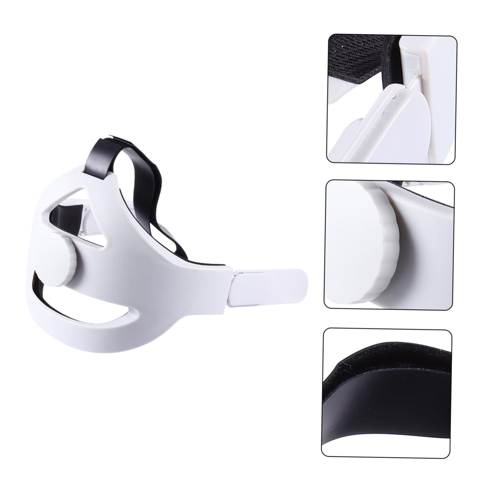 HOMSFOU Ajustable para Auriculares VR Soporte Ergonómico y Compatible Material De y