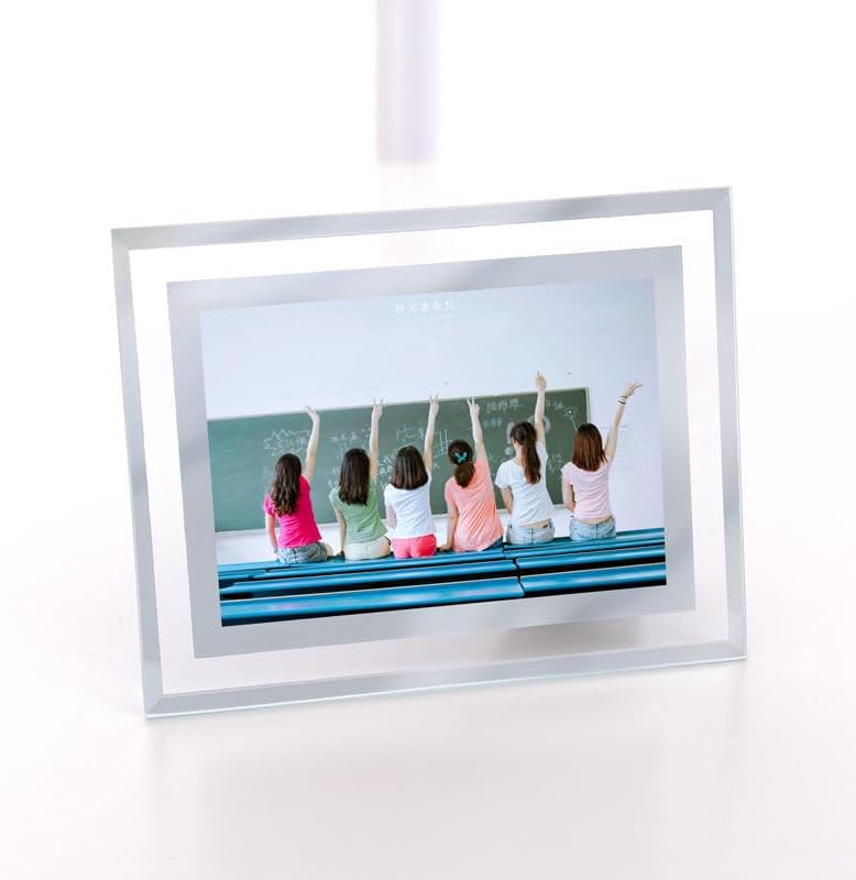 Marco de fotos de vidrio de cristal 7 pulgadas (5.0 * 7.0 in) marco de marco de regalo de boda fabricante de marcos de regalo