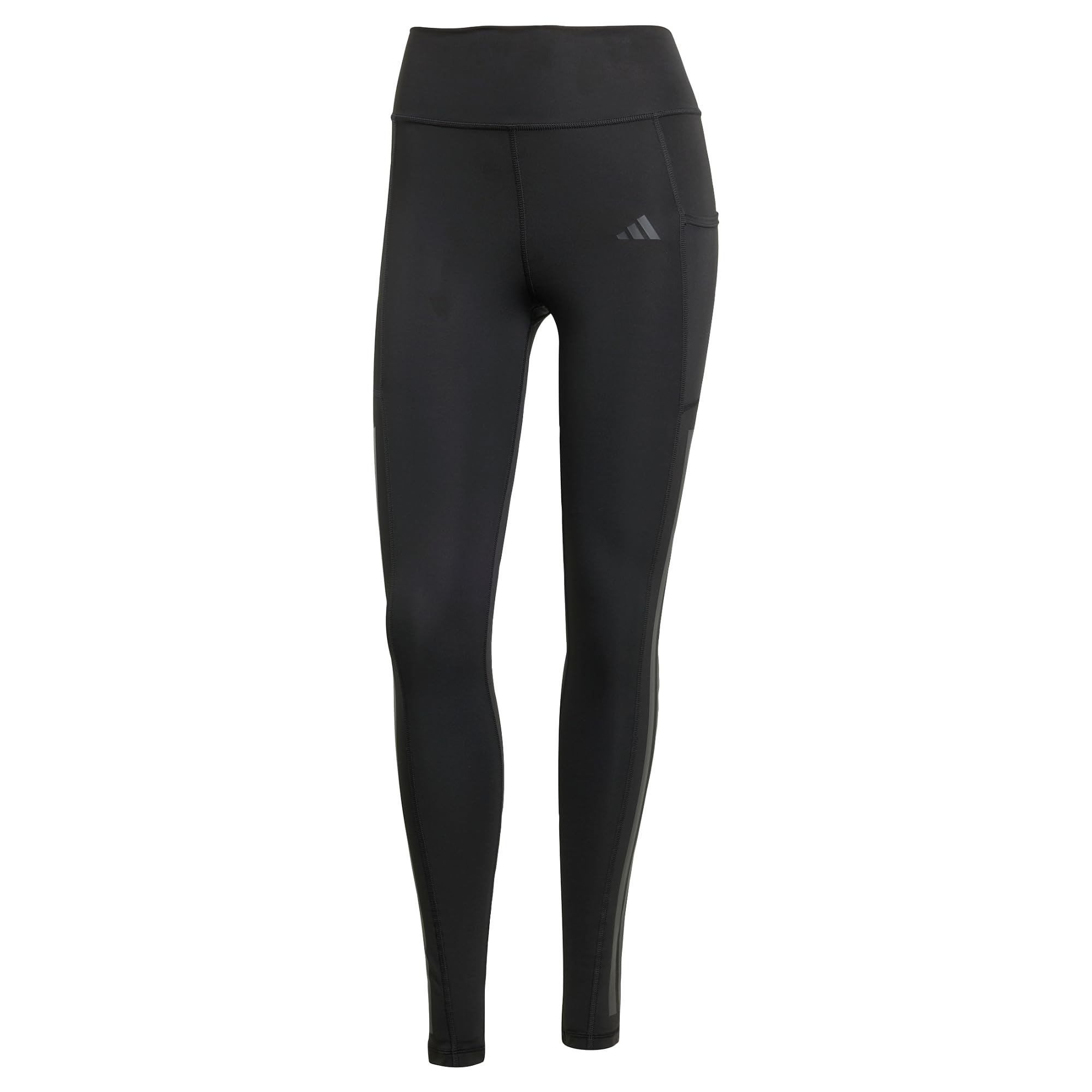 adidas Women's Mallas largas Optimé 3 Bandas