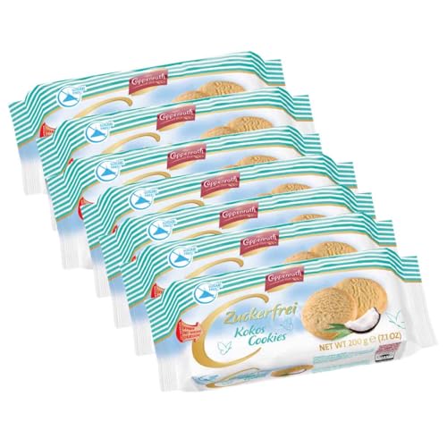 Coppenrath zuckerfrei Kokos Cookies (7 x 200 g)