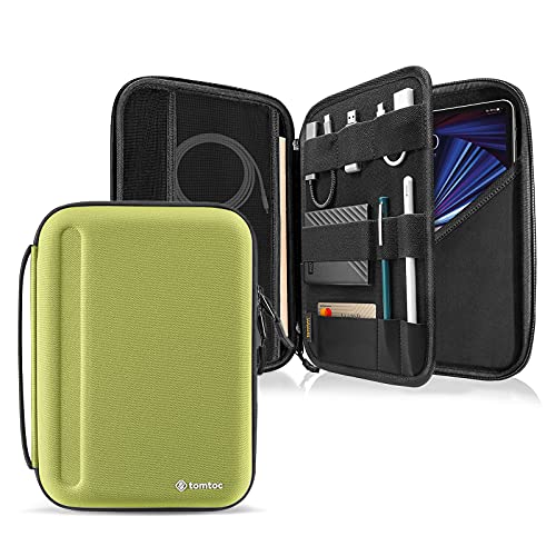 tomtoc Funda para 10,9'' iPad Air 5&iPad 10 2022, 11'' iPad Pro M2&M1(4/3/2/1 Gen) 2022-2018, 10,2' iPad 9/8/7, Surface Go, Galaxy Tab, Bolsa de Almacenamiento para Accesorios Tablet