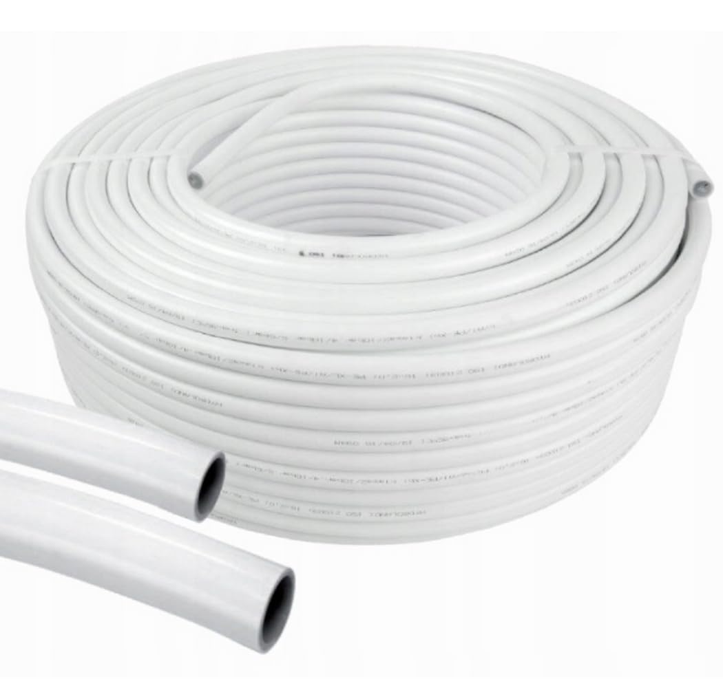 25 Meter Aluverbundrohr, Aluminium-Verbundrohr, Kunststoff-Aluminium-Kombination, für Wasser- und Heizungssysteme 16x2mm