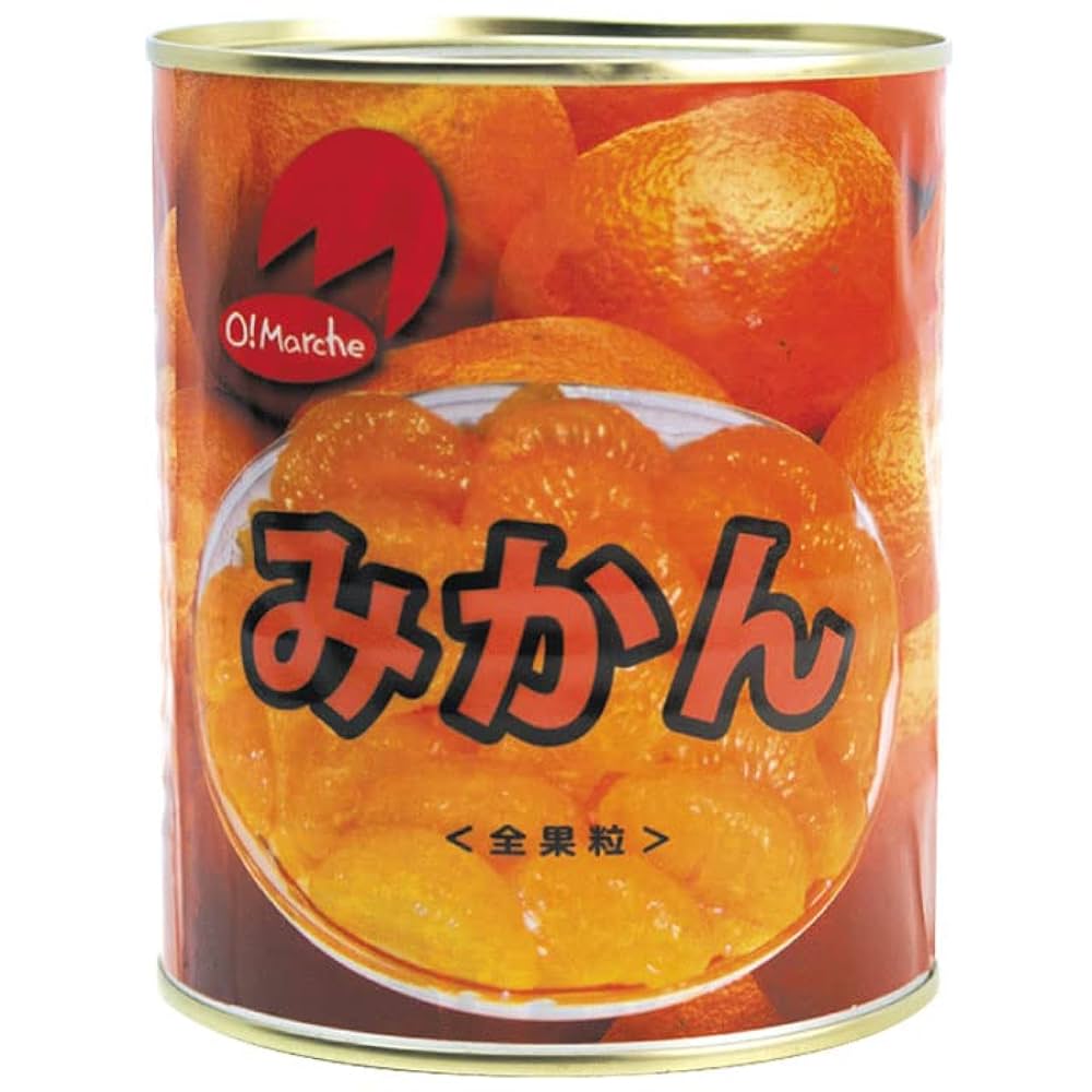 Amazon | みかんM2号缶 (固形480g) 8374 | 食彩ネット