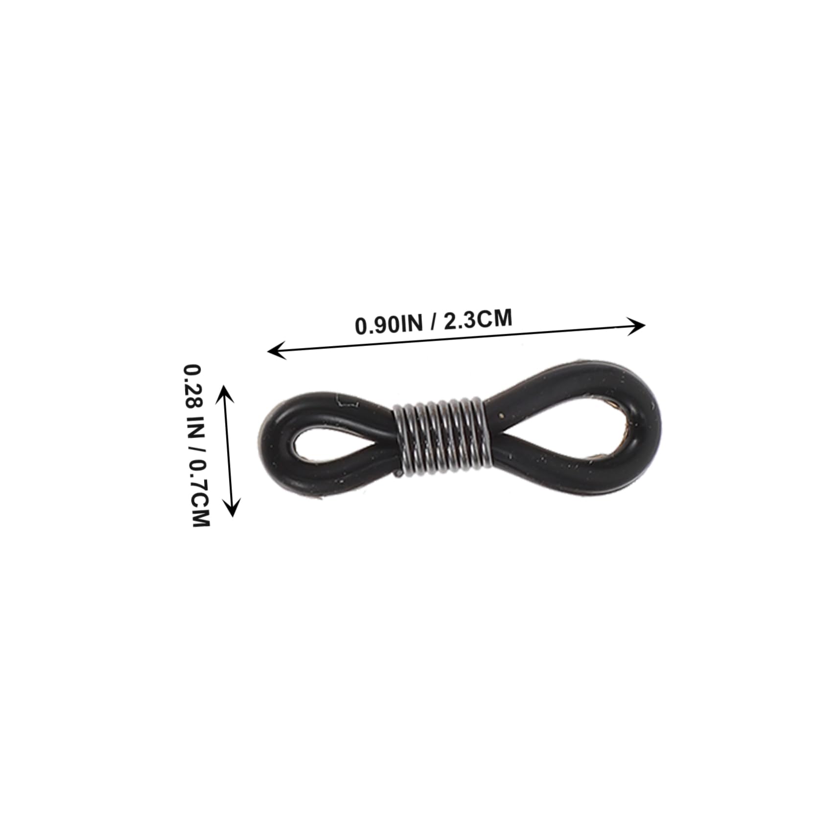 Ipetboom Supports de Chaîne pour Lunettes Antidérapants 20 Pièces Réglables