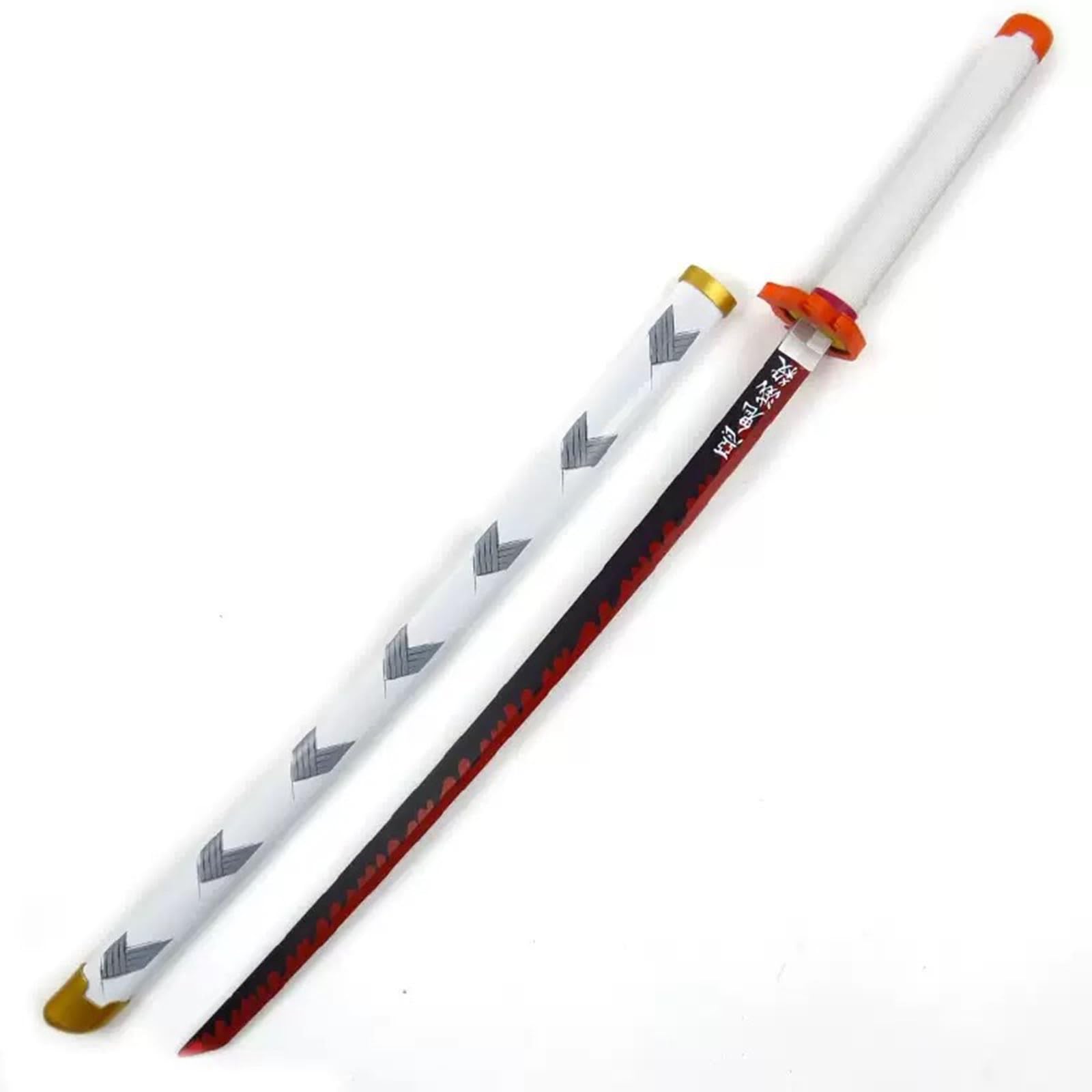 Amazon.co.jp: 煉獄 杏寿郎 日輪刀 大人用 鬼殺隊 刀剣 新しい ABS 丸