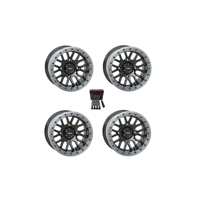 System-3-Sb-9-Beadlock-15-Wheels-Gloss-Black-10Mm-Sportsman-Rzr-Ranger 51ixvrxxtll. sl500 . ss800