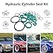 BIGLKNM Hydraulic Cylinder Seal Kit Fit for 1990-2001 Mercedes Benz SL R129, Log Splitter Parts Hydraulic Cylinder Rebuild Kit Replace for OEM 1298001672 1298001772