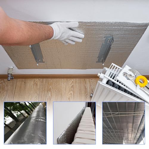 Film aluminisé isolant thermique double face 3-4mm haute performance de 5m