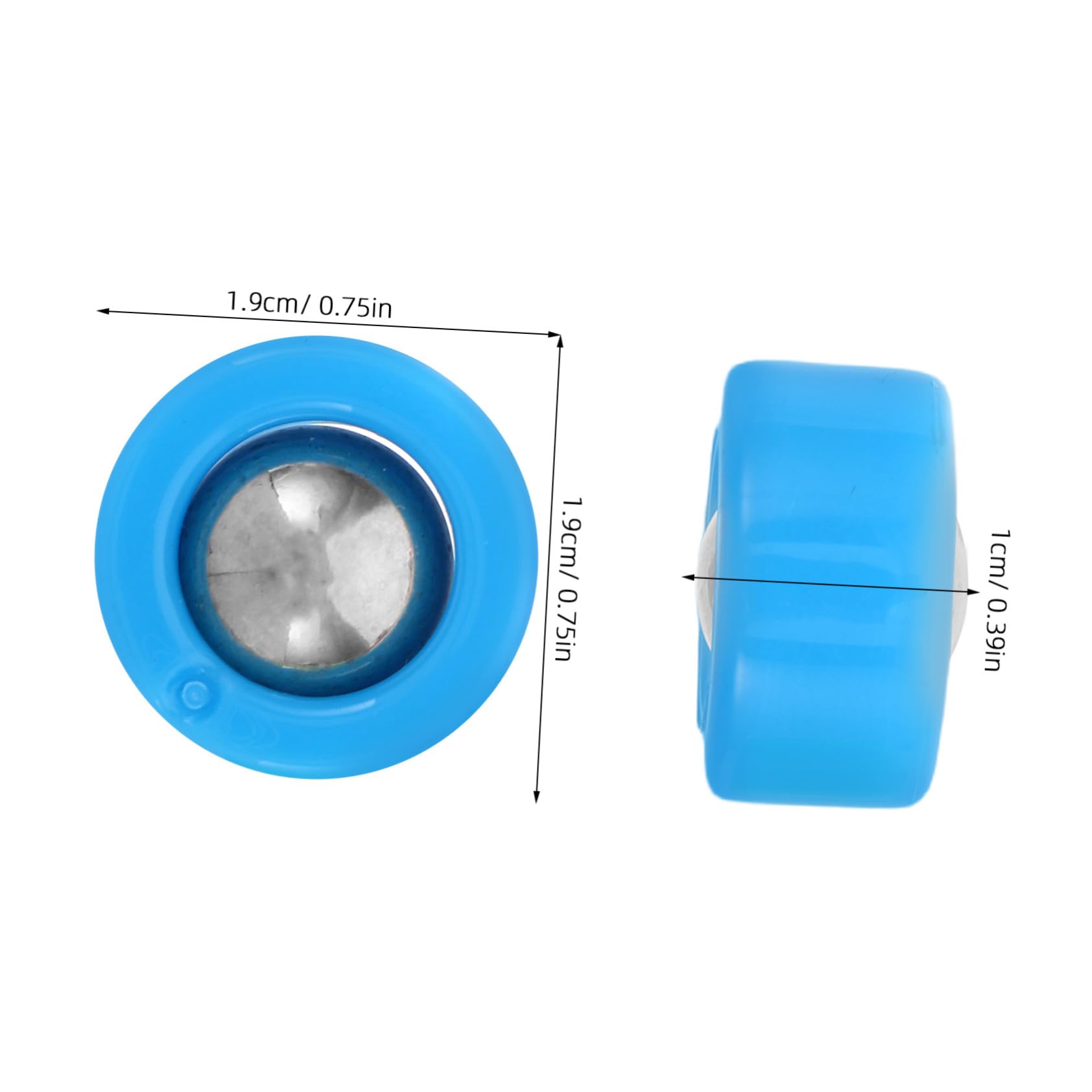 Teiliges Mini Shuffleboard Pucks Set aus Robustem Kunststoff und Metall Kompakte Curling Tischspiel Ersatzrollen für Zuhause Party Klassenzimmer und Familienunterhaltung