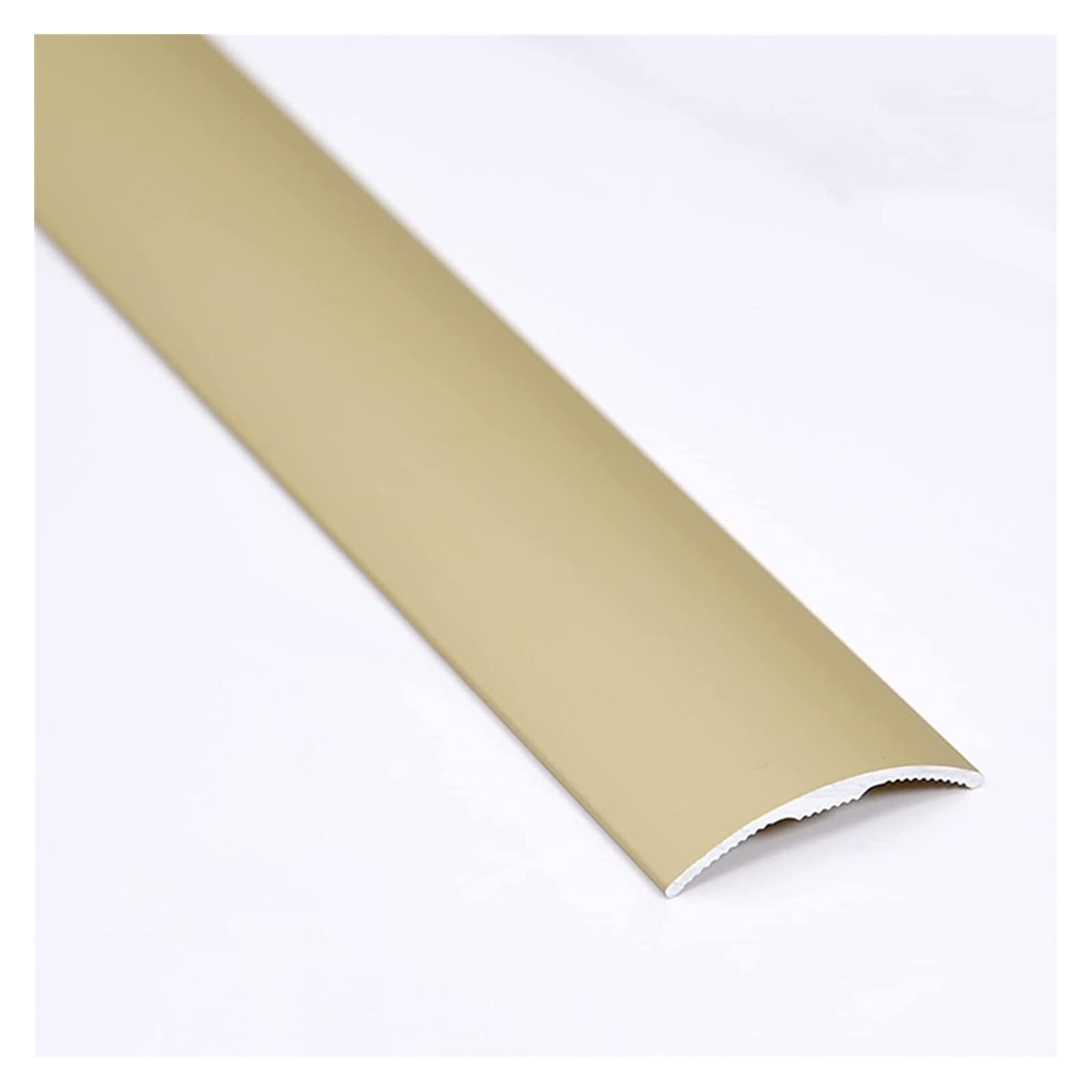 Profilo di Transizione, Striscia di Soglia, Finitura da laminato a bordo in legno, riduttore ad arco, transizione graduale(Gold)