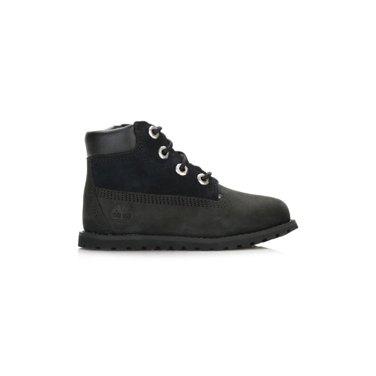 Timberland Kids 6-Inch Premium Boot, Black Nubuck, 6 M US Toddler — view 3