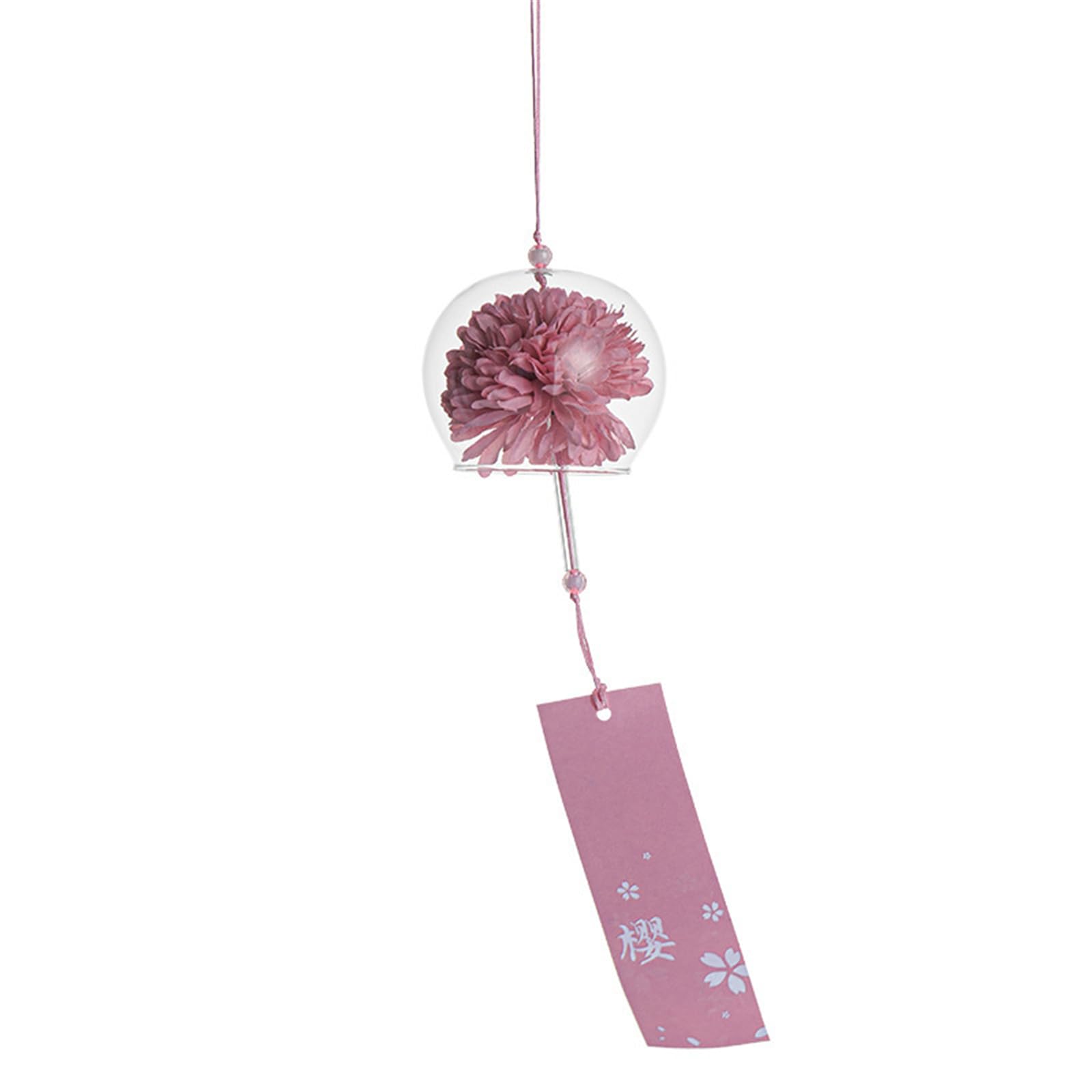 ArtisticPetals Chimes Craft for Nature Lover Styles Enhances Any Space with Its Lifelikes Detail Pendants Decorative Chimes