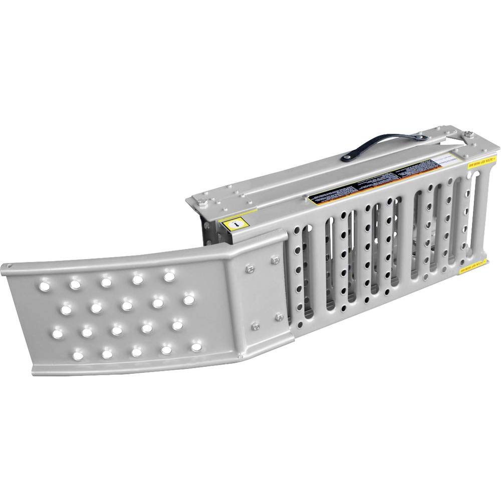 LAS 10607 Rampe d'Accès Pliable en Acier Simple