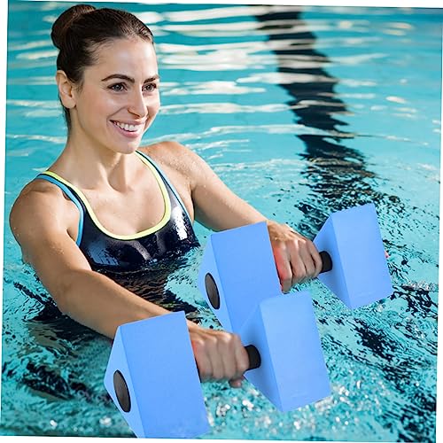 Pesas acuáticas triangulares para ejercicio en piscina miniatura 6