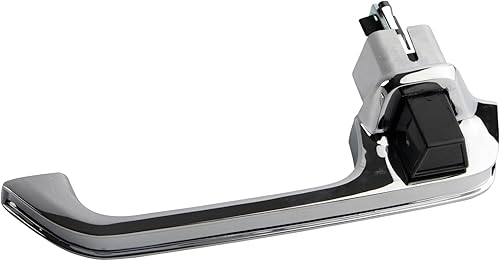 Miniatura 110 de TRQ Manija de puerta exterior delantera izquierda plateada para el lado del conductor compatible con Nissan 370Z 2009-2017