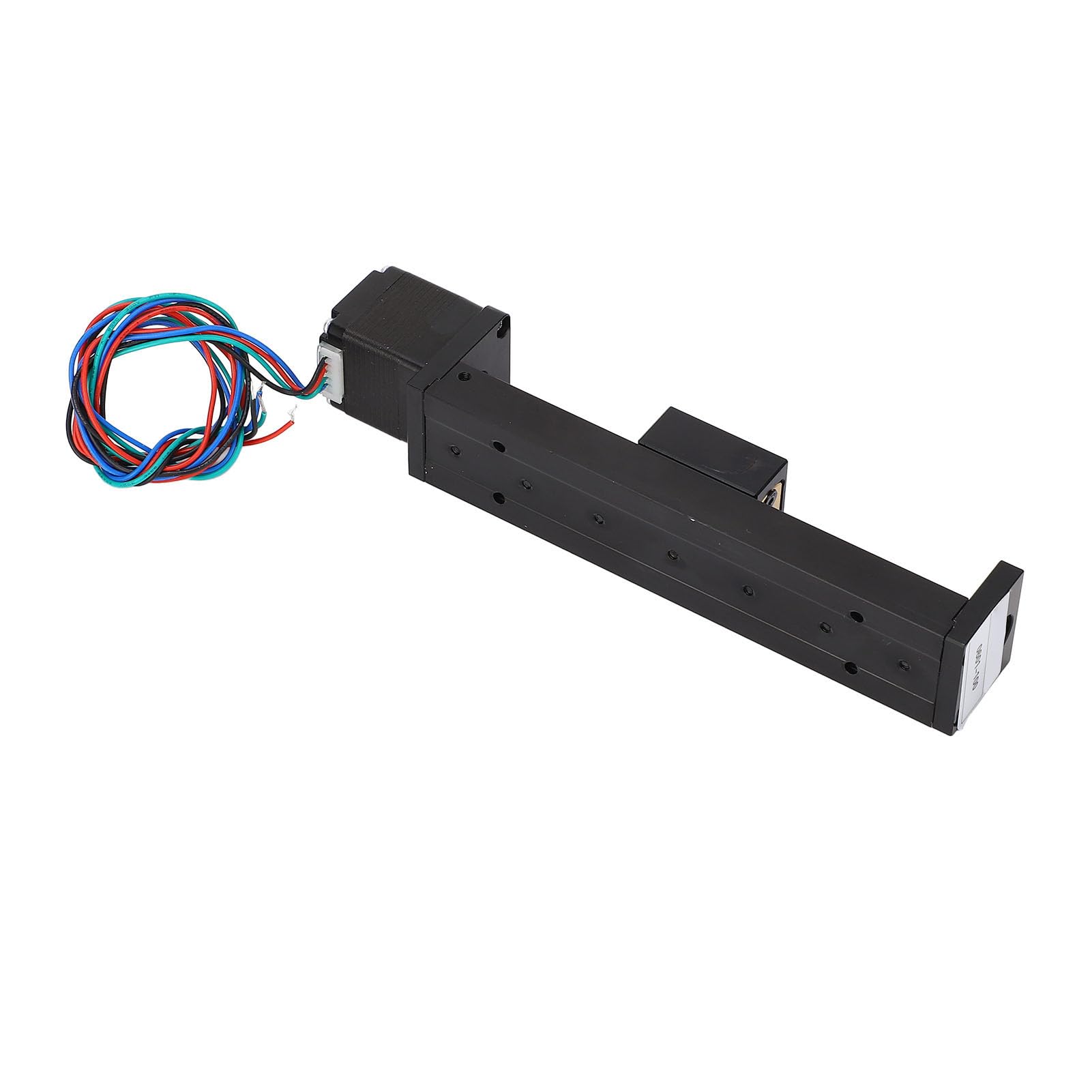 Asixxsix Mini Attuatore Scorrevole per Guida Lineare, Lunghezza Corsa 100 Mm con Motore Passo-passo NEMA 11 per Fresatrice CNC Fai Te Asse X Y Z