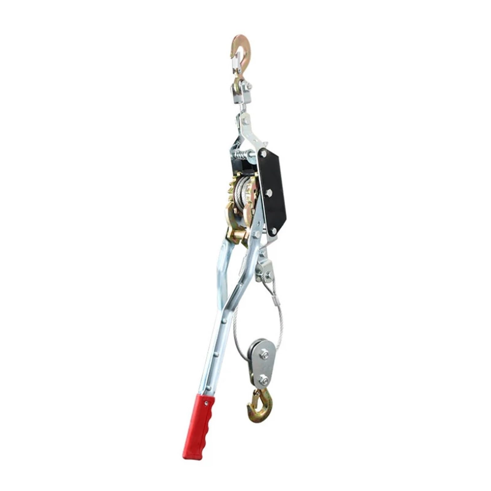 Hand Winch, Manual Wire Rope Gear Winches Cargo Tensioner Does Supply Lifting Puller Tighten Handling Tools WLL 1-4 Ton(WLL 1 Ton)