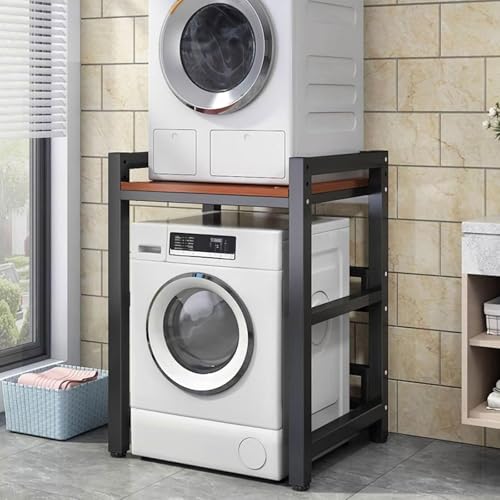 Étagère de lavage empilable en acier renforcé pour aménagement durable