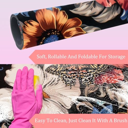 Tapis de bain antidérapant et absorbant fin pour une sécurité totale - 4