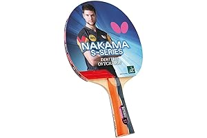 Nakama Butterfly Ping Pong Paddle, Approved by International Table Tennis Federation