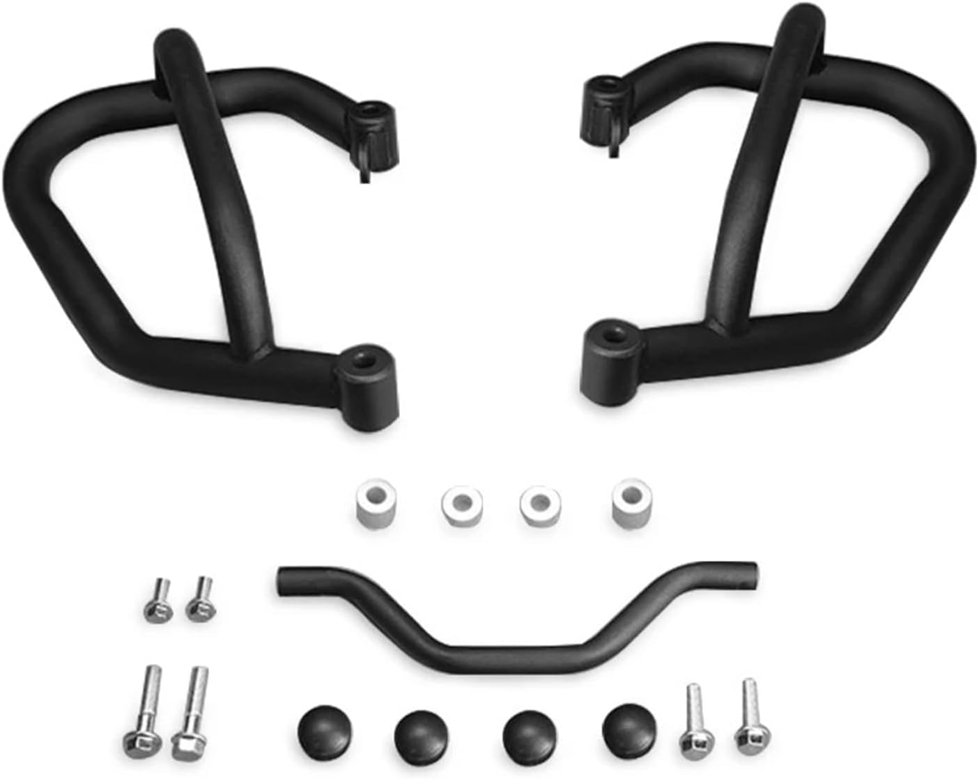 Barre protezione moto Barre paramotore per moto Benda Dark Flag 500 Darkflag500 V4 Black Highway per barra motore