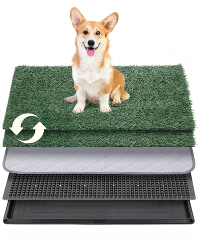 Petcozife Dog Grass Pad with Tray, 25