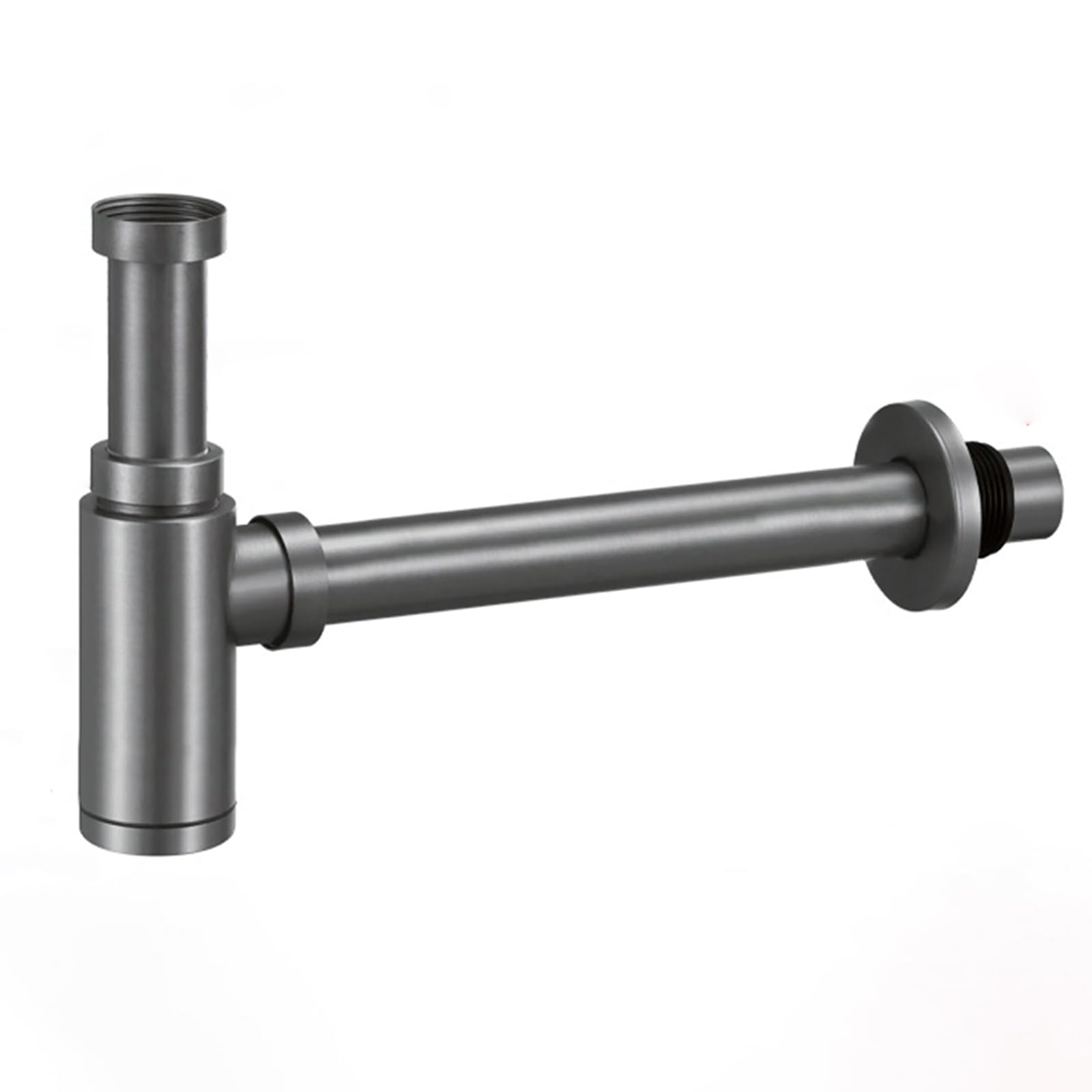 Siphon Waschbecken Mit Geruchsverschluss,Verstellbares Abflussrohr,Bächlein Siphon Für Die Küchenspüle,Niversal Abflussrohr 1 1/4"
