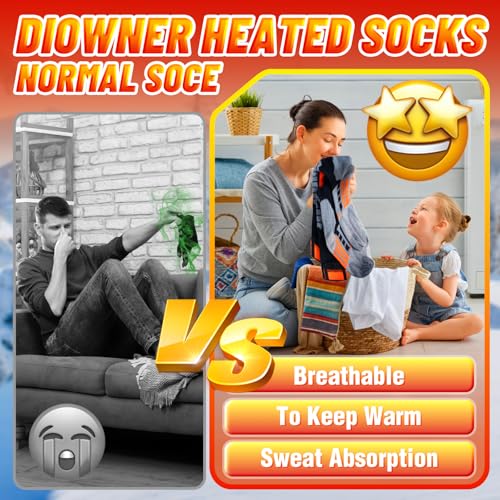 Diowner SK-01 5000Mah Rechargeable Heated Socks thumb #4
