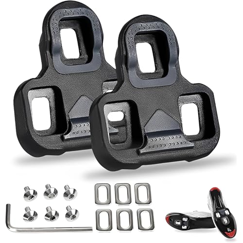 Set di piastre per scarpe per bicicletta compatibili con look Keo Bike, per bici da corsa, mountain bike, pedali, pedali, ecc