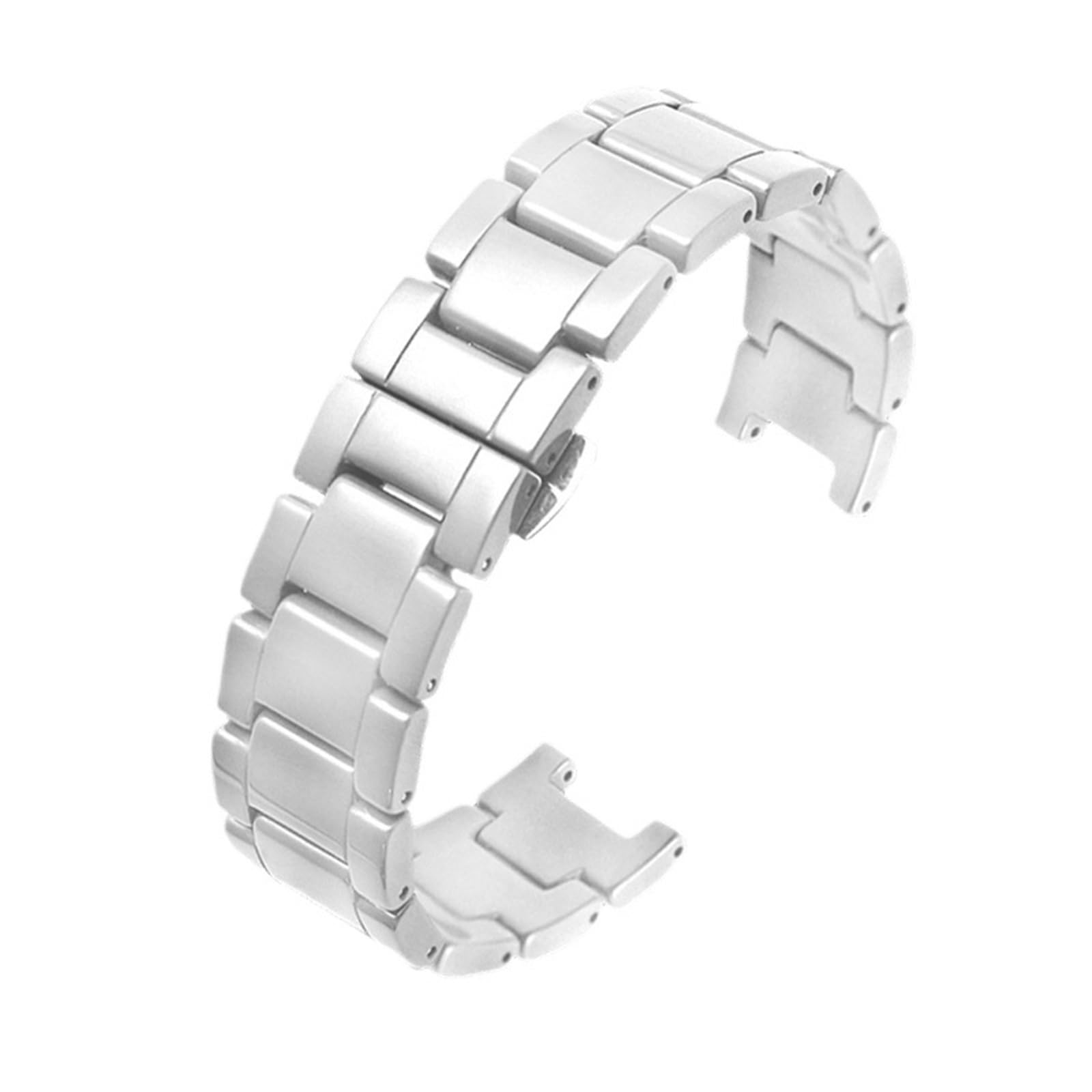 Ceramiczny pasek do zegarków 20 * 11mm 18 * 10mm 16 * 8mm Akcesoria do smartwatchów dla mężczyzn i kobiet