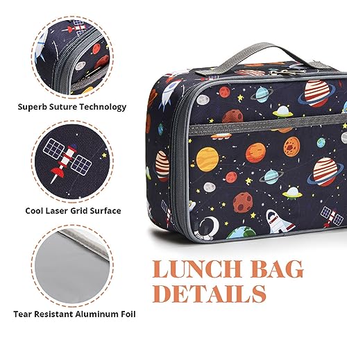 Pretty Jolly Mini Kids Lunch Box, Insulated Reusable Lunch Bag for Girls & Boys - Image 2
