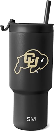 Miniatura 91 de Simple Modern Vaso con licencia oficial de 30 onzas con tapa abatible y pajitas, vaso aislado de acero inoxidable, regalos para hombres, colección