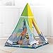 Infantino 216143 - Tipi tapizado de juegos evolutivos, unisex Lot de 1